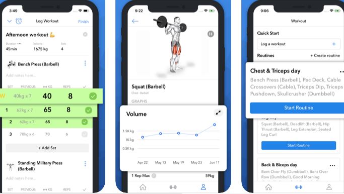 Hevy: Weight Lifting Tracker for iPhone