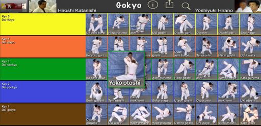 Judo Gokyo: Judo App for iPhone