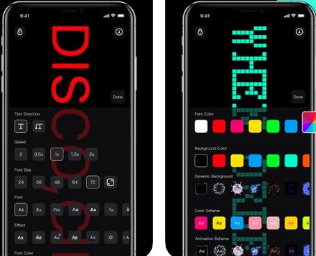 LED Banner for iPhone