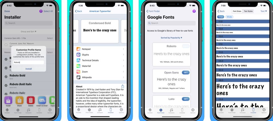 iFont: Install Any Font on iPhone