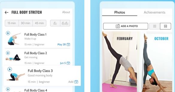 StretchIt: Flexibility Exercises on iPhone