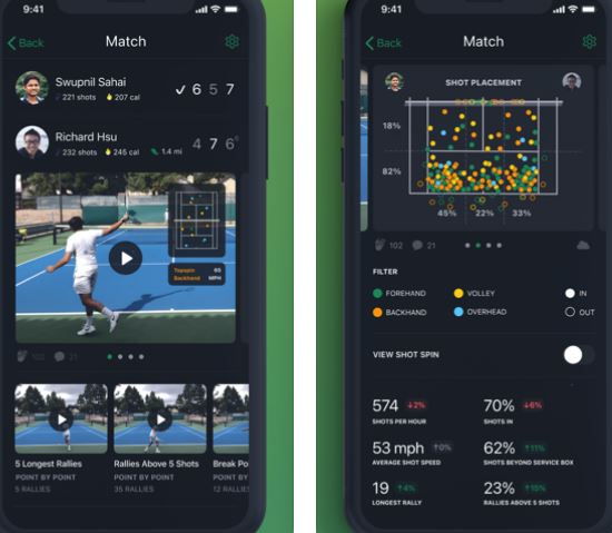 SwingVision: AI Tennis Shot Tracker & Analyzer