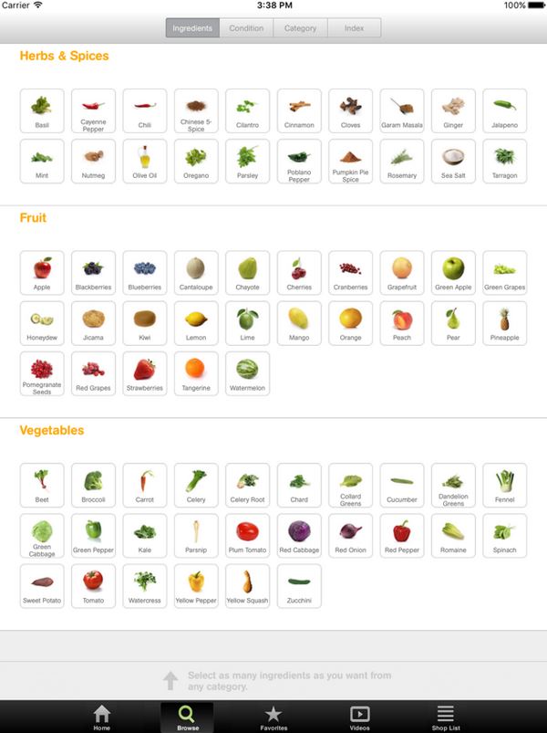 101 Juice Recipes for iPhone